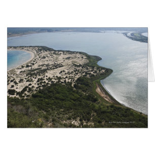 Topography of bay and lagoon near Pilos, 2