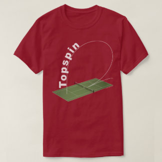 Topspin Tennis Court T-Shirt