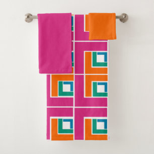 Topsy Turvy  Bath Towel Set