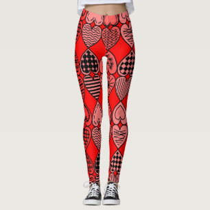 Topsy Turvy Hearts Leggings