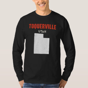 Toquerville Utah USA State America Travel Utahan T-Shirt