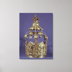 Torah Crown Canvas Print