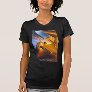 Torah Wisdom (Wealth/Happiness) Gifts, Mugs Etc T-Shirt