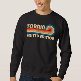 TORAIN Surname Retro Vintage 80s 90s Birthday Reun Sweatshirt