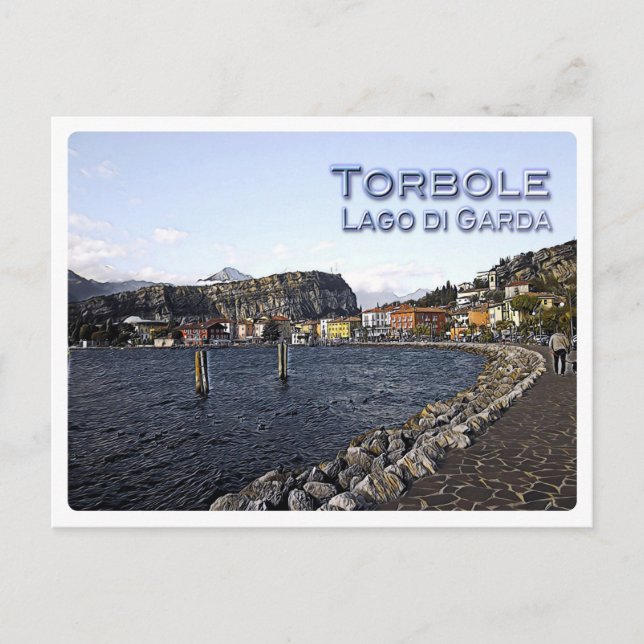 TORBOLE - Lake Garda -  walk - Trentino - Postcard (Front)