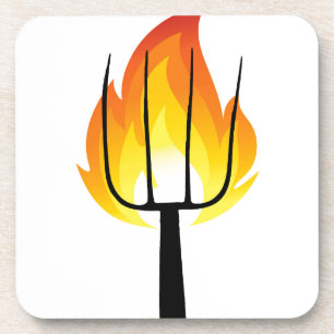 Torch and Pitchfork Coaster