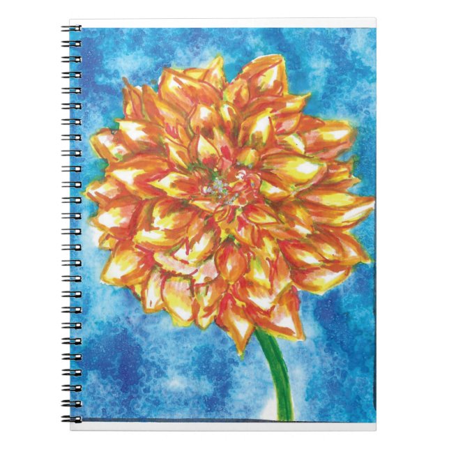 Torch Flower - 11x14 w bleed - front Notebook (Front)