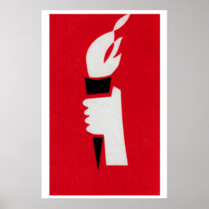Torch - Matchbox Print - Aesthetic Wall Art