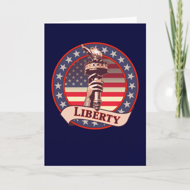 Torch of Liberty Card (Front)