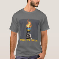 Torch of Ukraine United24 Resilience T-shirt