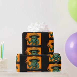Torch & Temper-Mushroom Beast Wrapping Paper