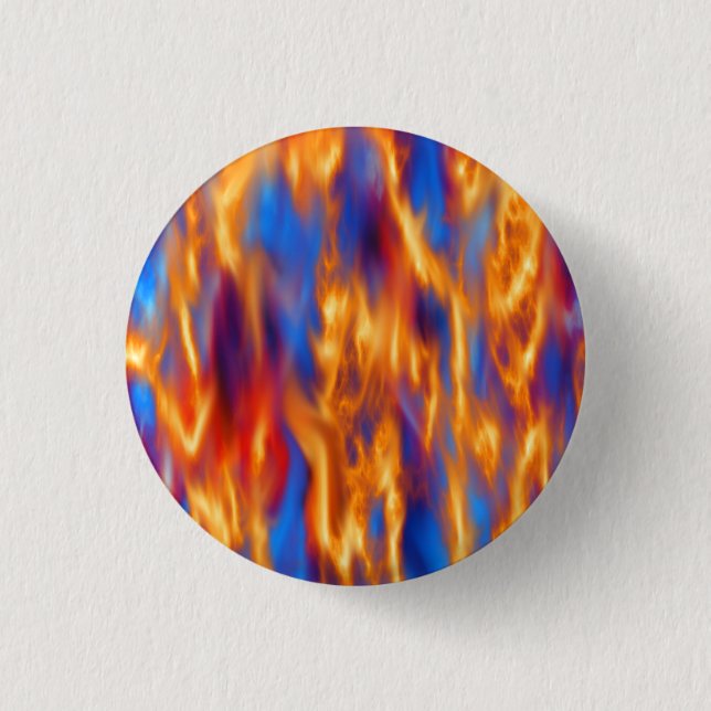 Torched by Kenneth Yoncich 3 Cm Round Badge (Front)