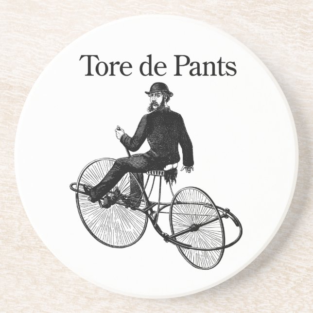 Tore de Pants Coaster (Front)