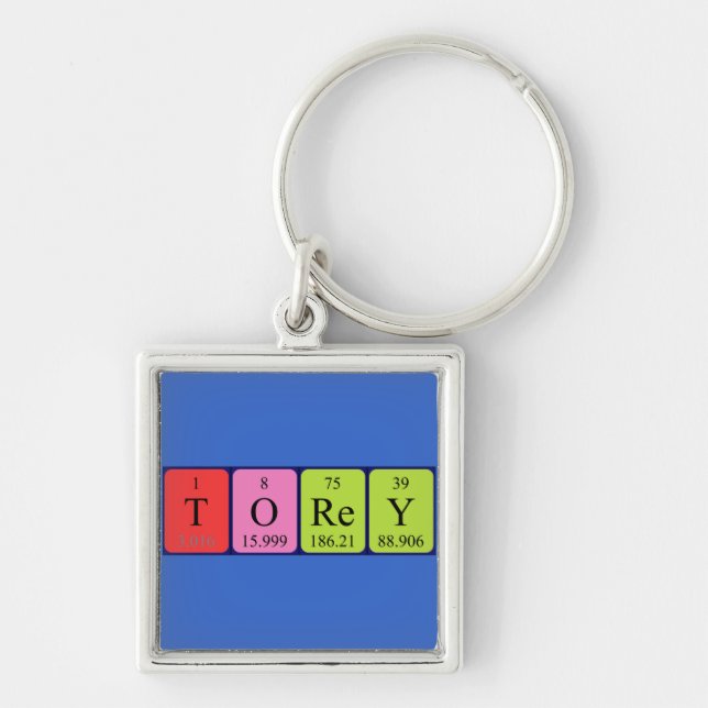 Torey periodic table name keyring (Front)