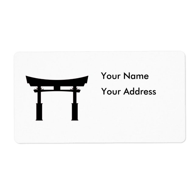 Tori Gate Silhouette (Front)