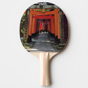 Torii gates - Kyoto, Japan, Asia Ping Pong Paddle