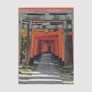 Torii gates - Kyoto, Japan, Asia Tissue Paper