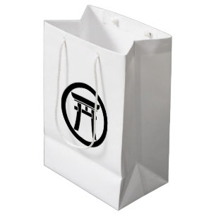 Torii in a circle medium gift bag