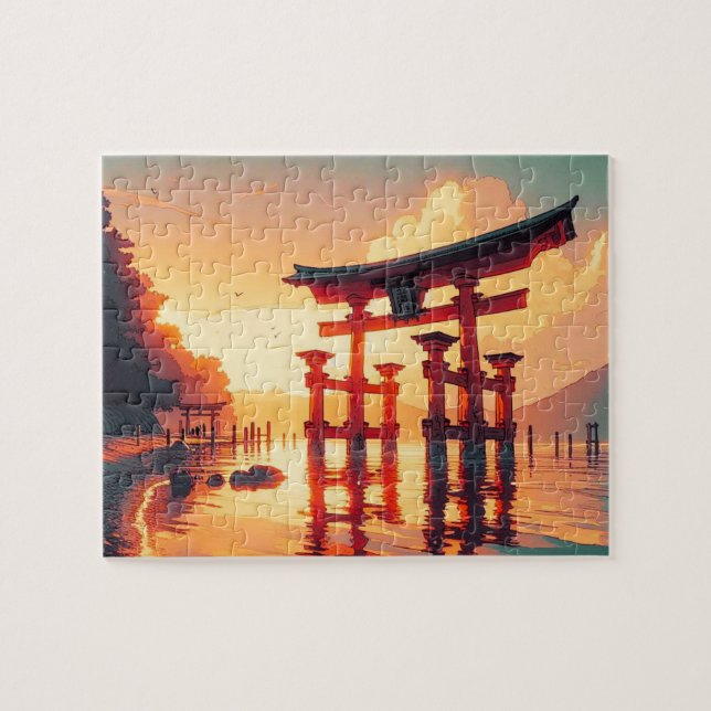 Torii of the Rising Light Jigsaw Puzzle (Horizontal)