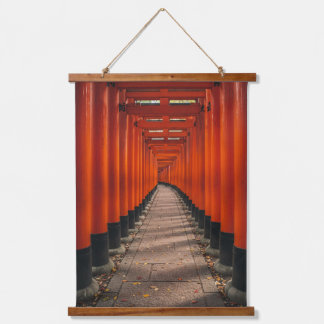 Torii Tunnel of Fushimi Inari Hanging Tapestry