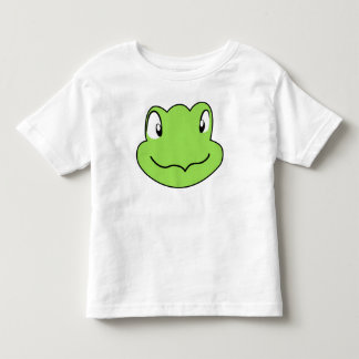 Torin the Turtle Cartoon Smiling Face Toddler T-Shirt
