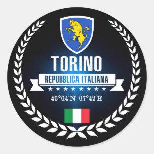 Torino Classic Round Sticker