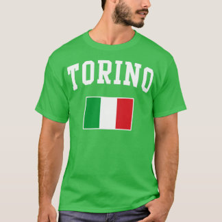 Torino Italy Italia Italian Italiano Flag T-Shirt