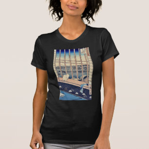 Torinomachi Festival by Ando,Hiroshige T-Shirt