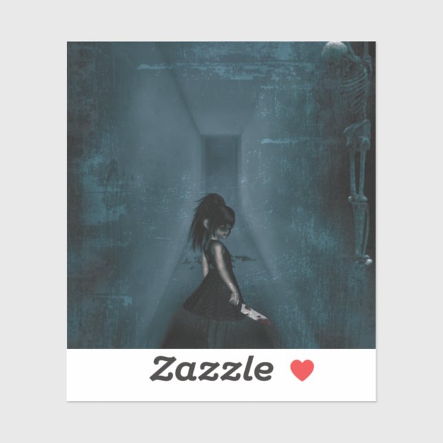 Tormented Gothic Girl (Sheet)