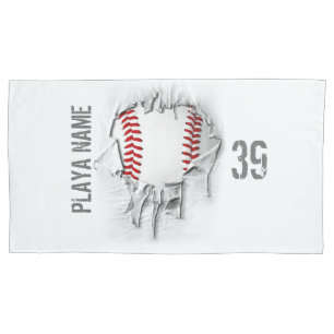 Torn Baseball Pillowcase