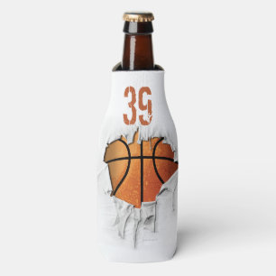 Torn Basketball Bottle Cooler