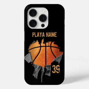 Torn Basketball iPhone 15 Pro Case
