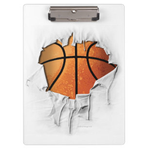 Torn Basketball Clipboard