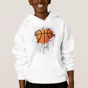 Torn Basketball Hoodie