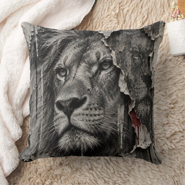 Torn Between Dignity and Decay Cushion (Blanket)