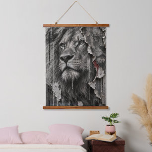 Torn Between Dignity and Decay Hanging Tapestry