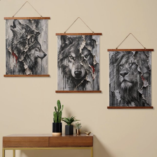 Torn Between Dignity and Decay Hanging Tapestry (Creator Uploaded)