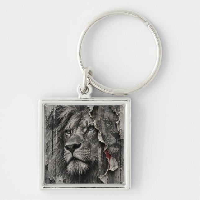 Torn Between Dignity and Decay Key Ring (Front)