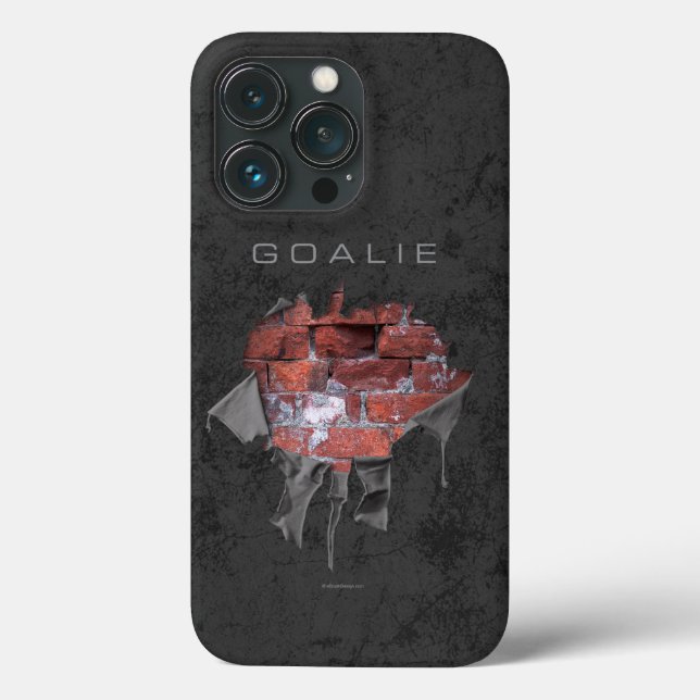 Torn Brick Wall Goalie (Soccer) Case-Mate iPhone C Case (Back)