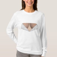Torn Cleavage Ladies TShirt