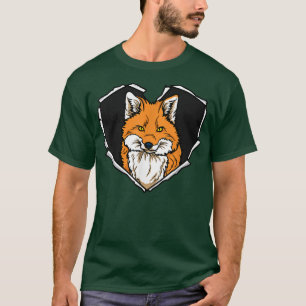 Torn Cloth Fo Face Torn Hole Heart Fo Face  T-Shirt
