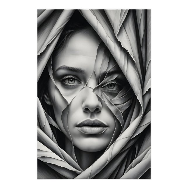 Torn Fabric Reveal Poster (Front)