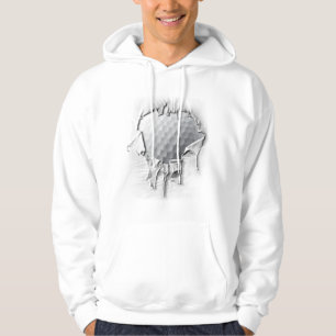Torn Golf Ball Hoodie