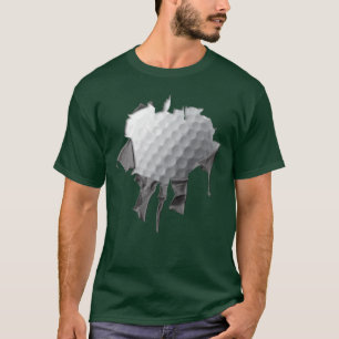 Torn Golf Ball T-Shirt