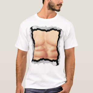 Torn Muscular Body T-Shirt