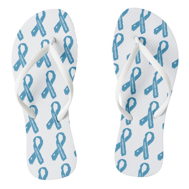 Torn Ribbon/Warrior...Dystonia Jandals (Footbed)