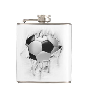 Torn Soccer Flask