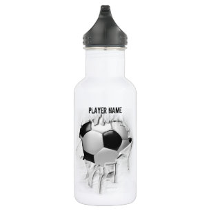 Torn Soccer (Personalised) 532 Ml Water Bottle