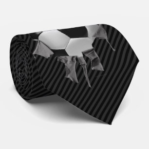 Torn Soccer Tie