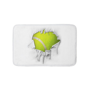 Torn Tennis Bath Mat